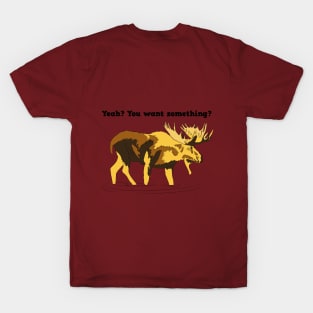 MOOSE KANADA CUTE FOR KIDS ANIMALS FUNNY T-Shirt